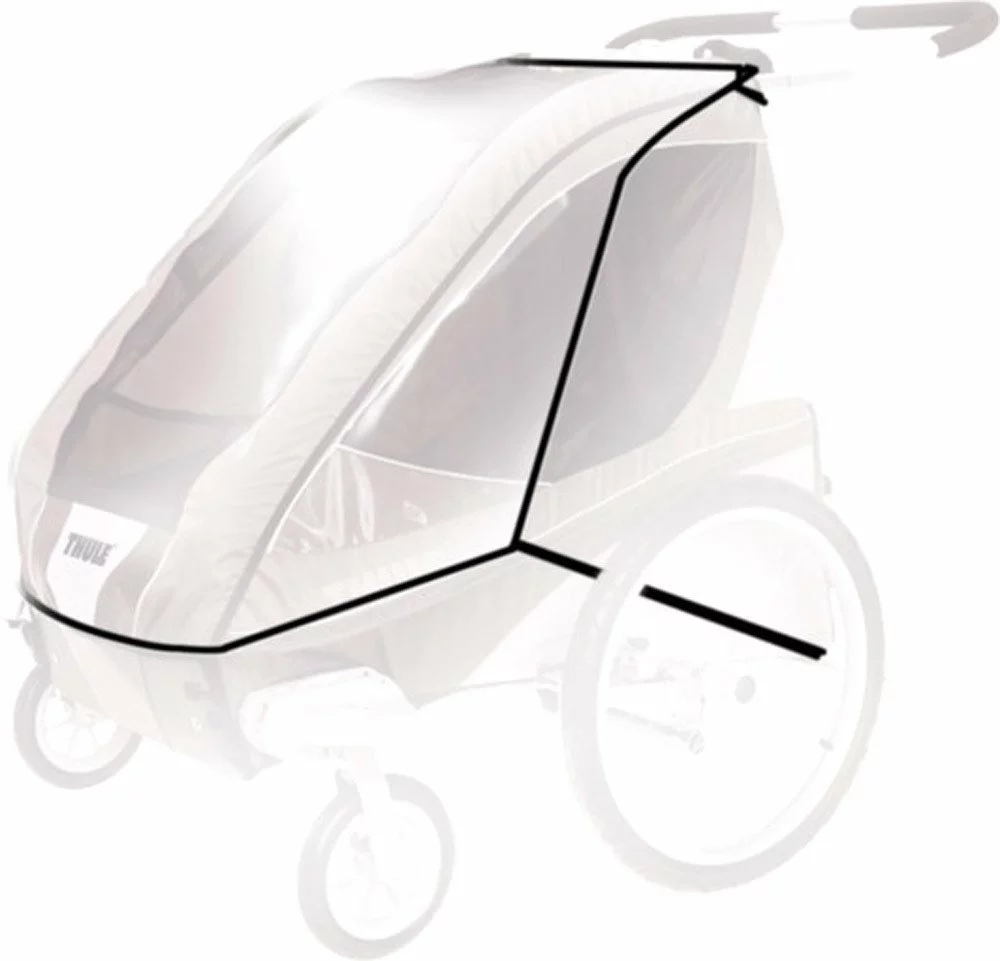 Thule Chariot Thule-Chariot Regenverdeck Für Corsaire 1 4 Thule Chariot Thule-Chariot Regenverdeck Für Corsaire 1 – Bild 2